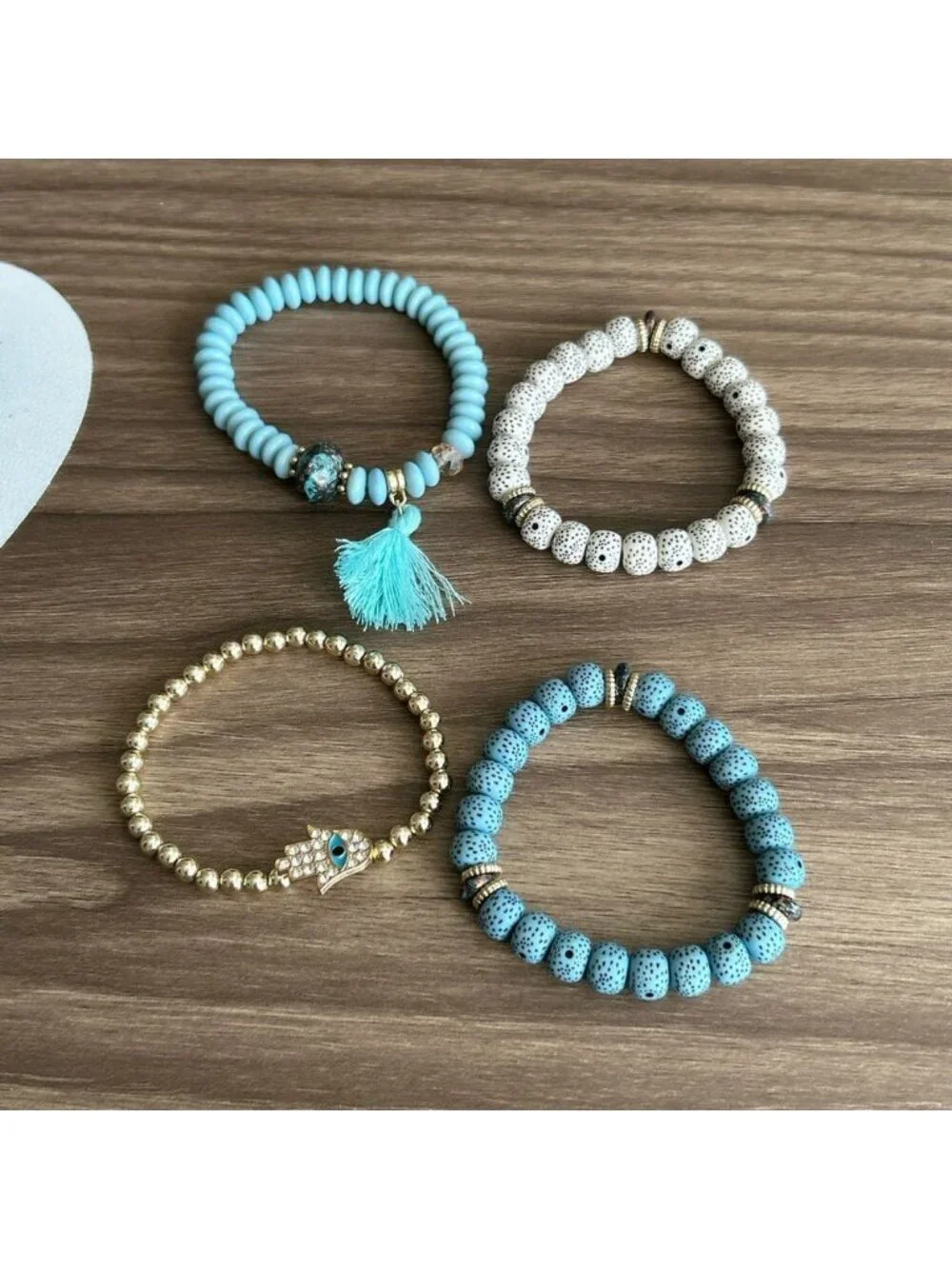 Beaded Bracelet Set Q481